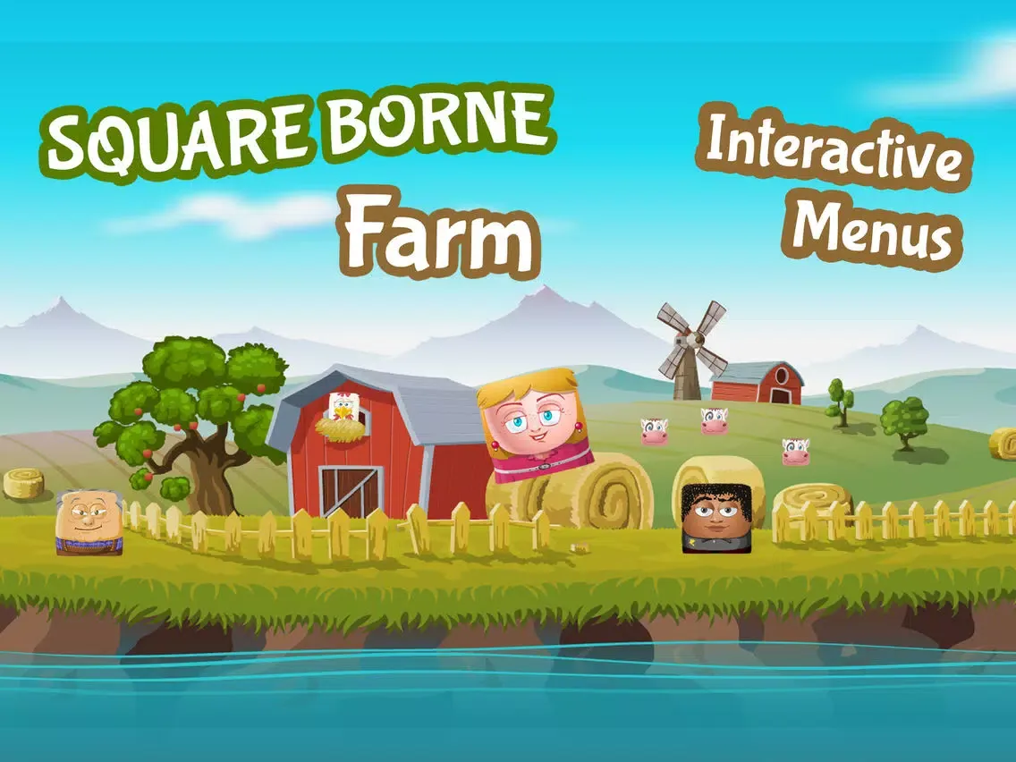 Tangkapan skrin Square Borne Farm - Fun Physics for Everyone! iPad 
