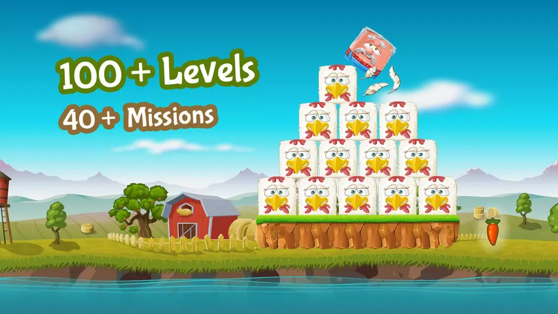 Tangkapan skrin Square Borne Farm - Fun Physics for Everyone!