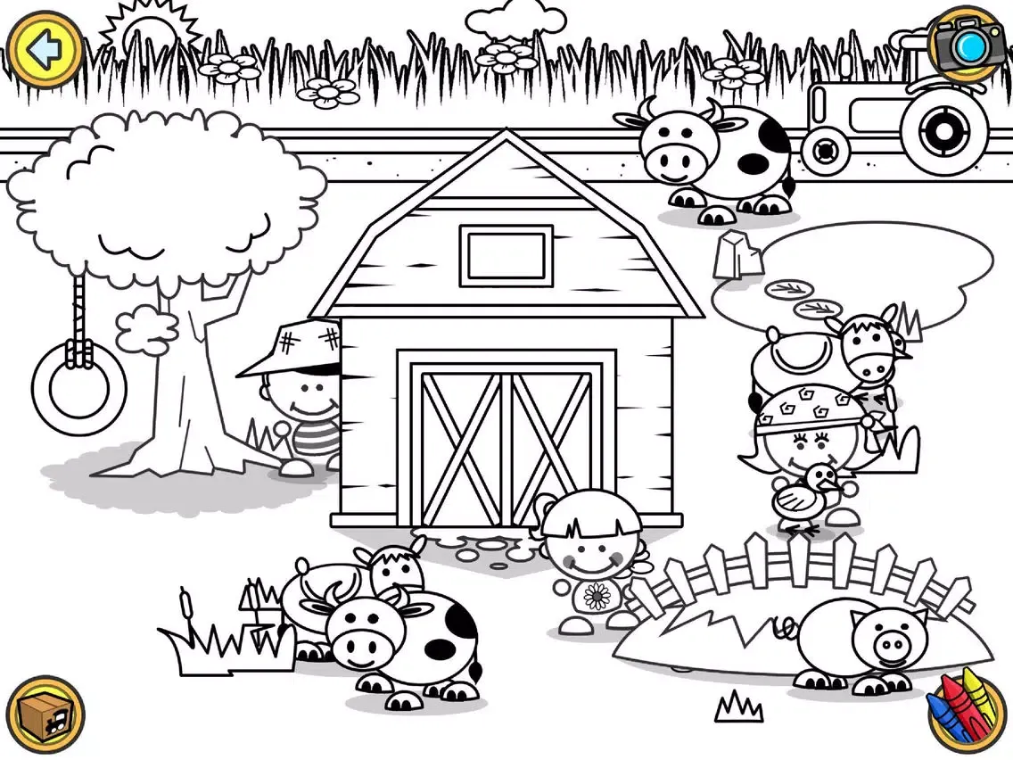 تصاویر Choo Choo Farm iPad 
