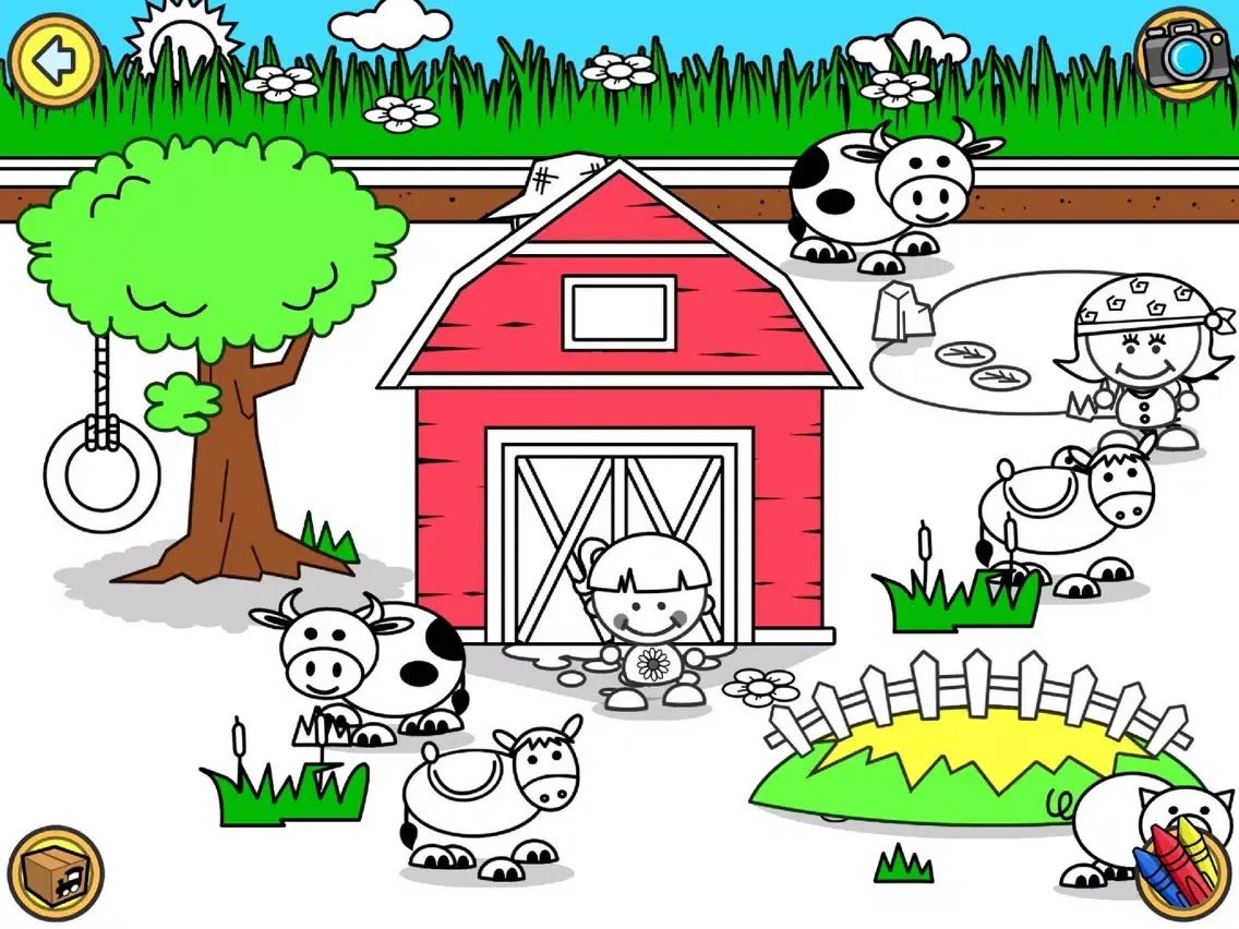 تصاویر Choo Choo Farm iPad 