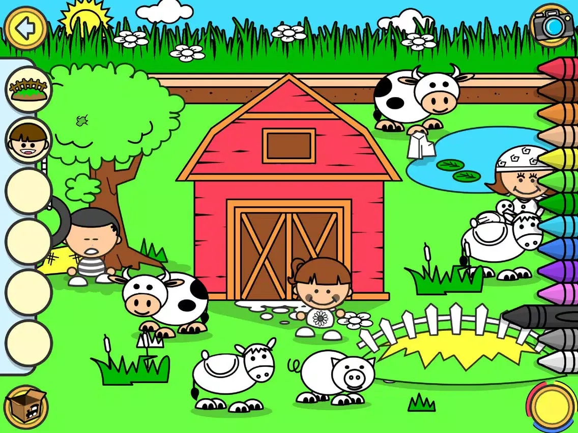 تصاویر Choo Choo Farm iPad 