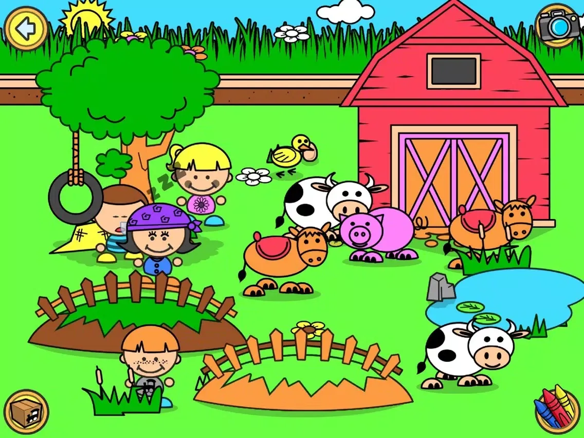 تصاویر Choo Choo Farm iPad 