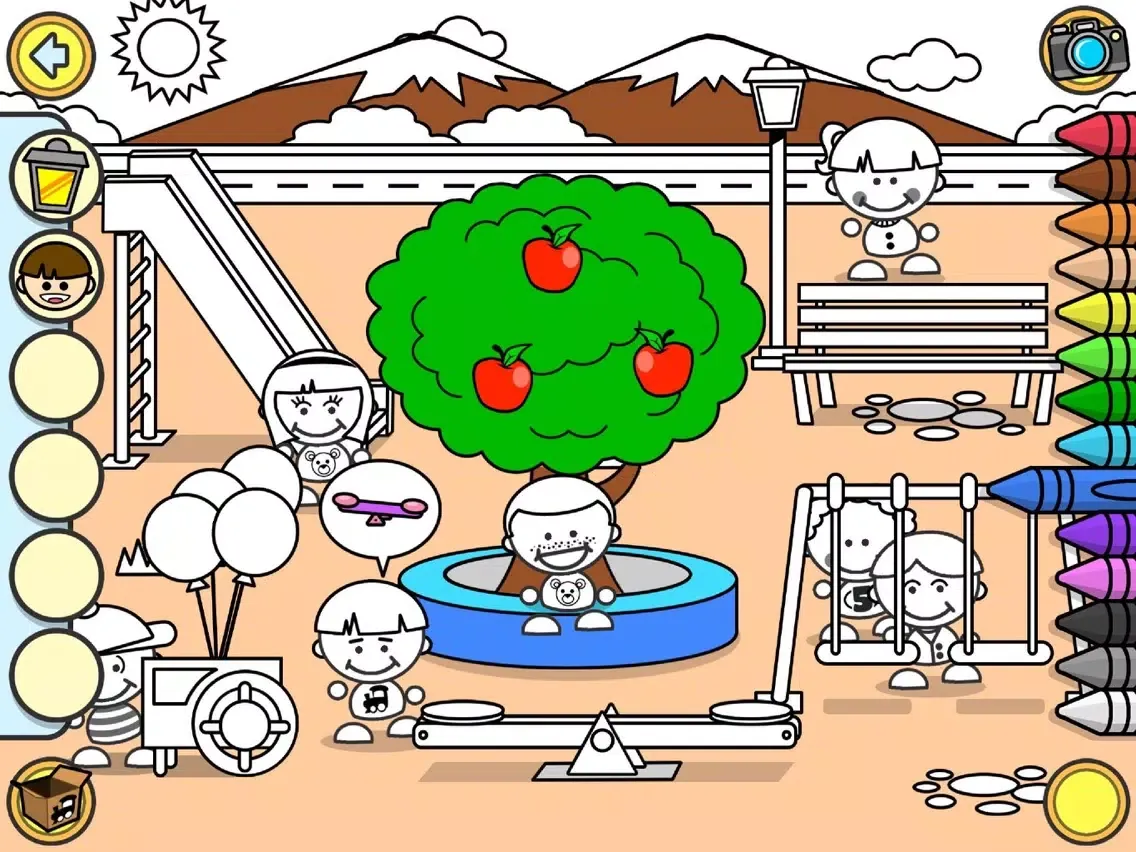 Capturas de pantalla de Choo Choo Park iPad 