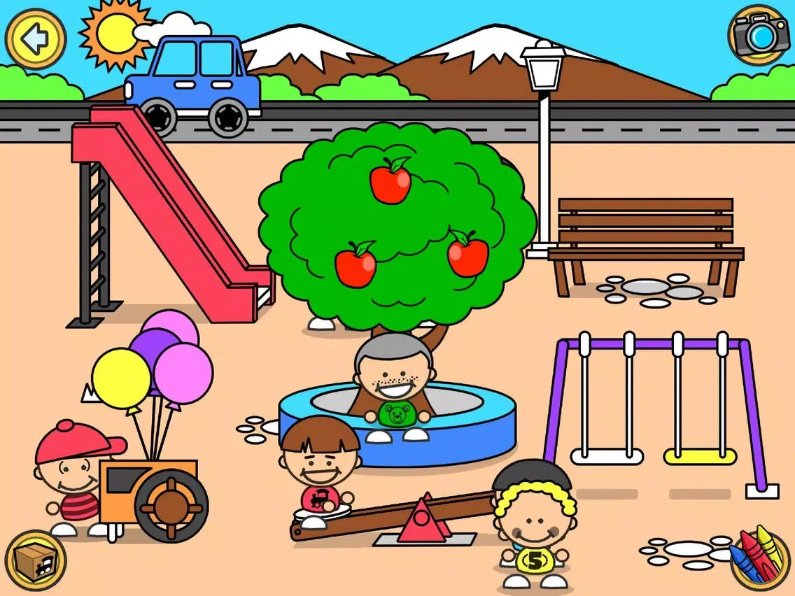 Capturas de pantalla de Choo Choo Park iPad 