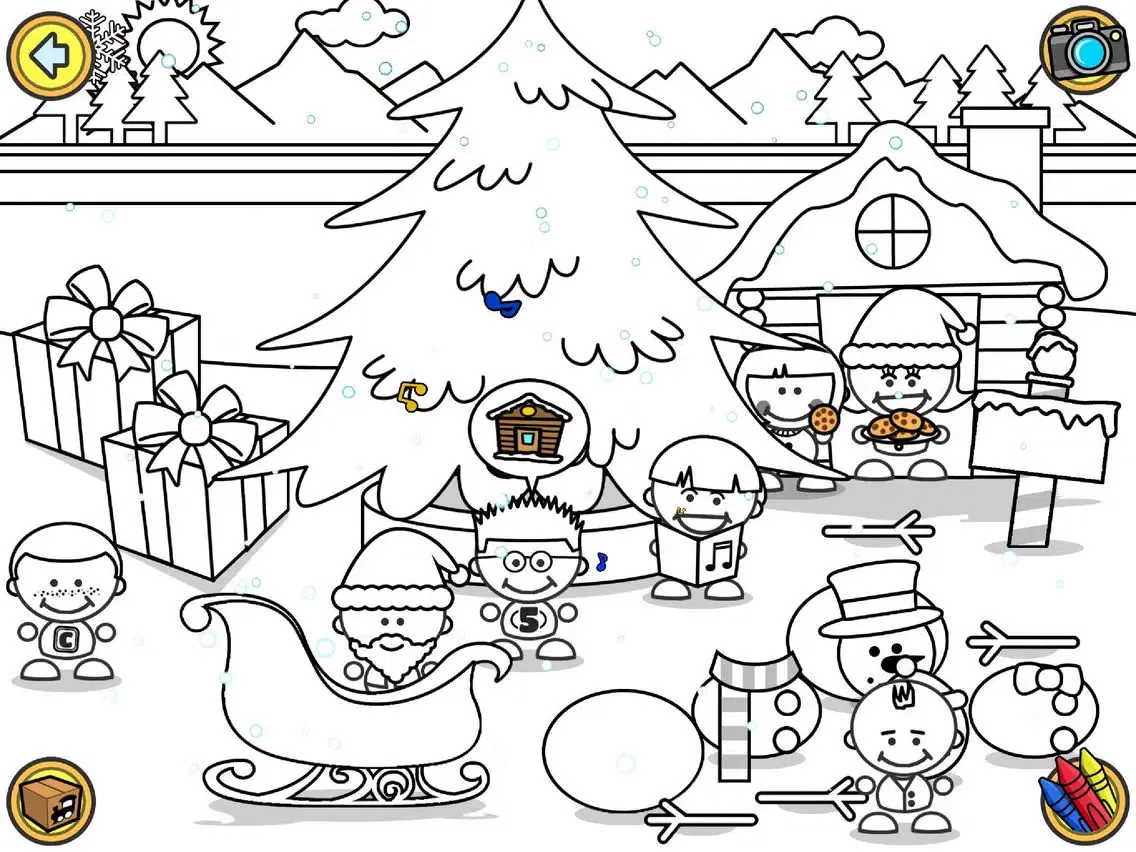 Choo Choo Snow iPad  স্ক্রিনশট