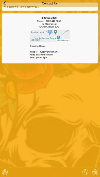 3 Amigos Deli App 스크린샷
