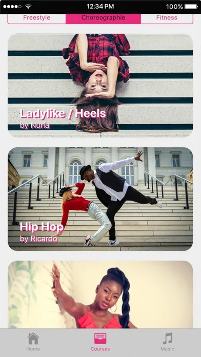Capturas de pantalla de Sway Dance Studios