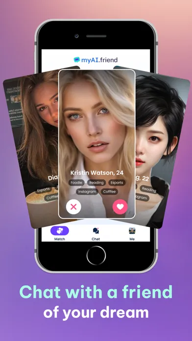 Tangkapan layar My Al: Virtual AI Companion