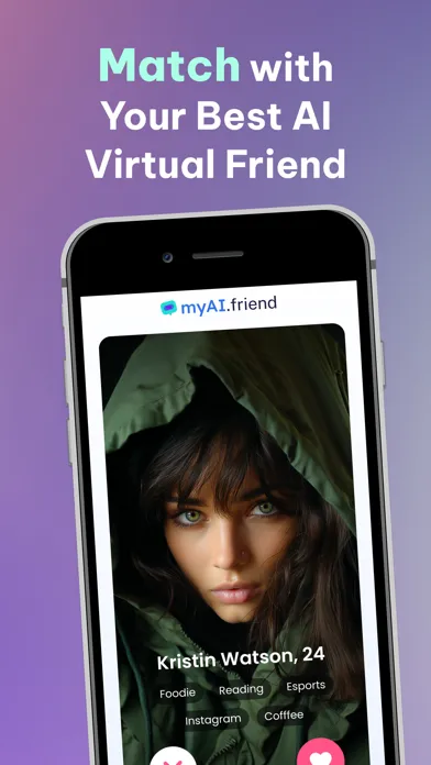 Tangkapan layar My Al: Virtual AI Companion