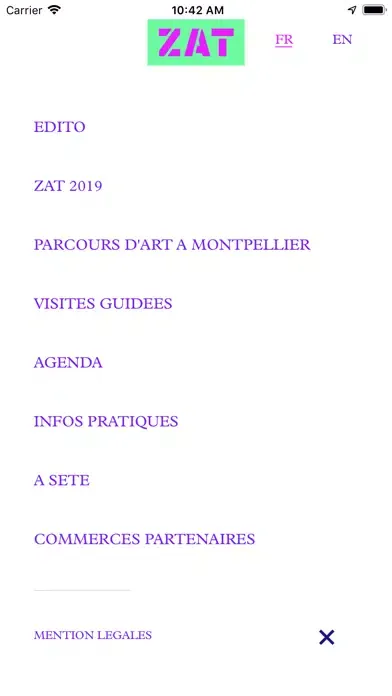 ZAT 2019 سکرین شاٹس