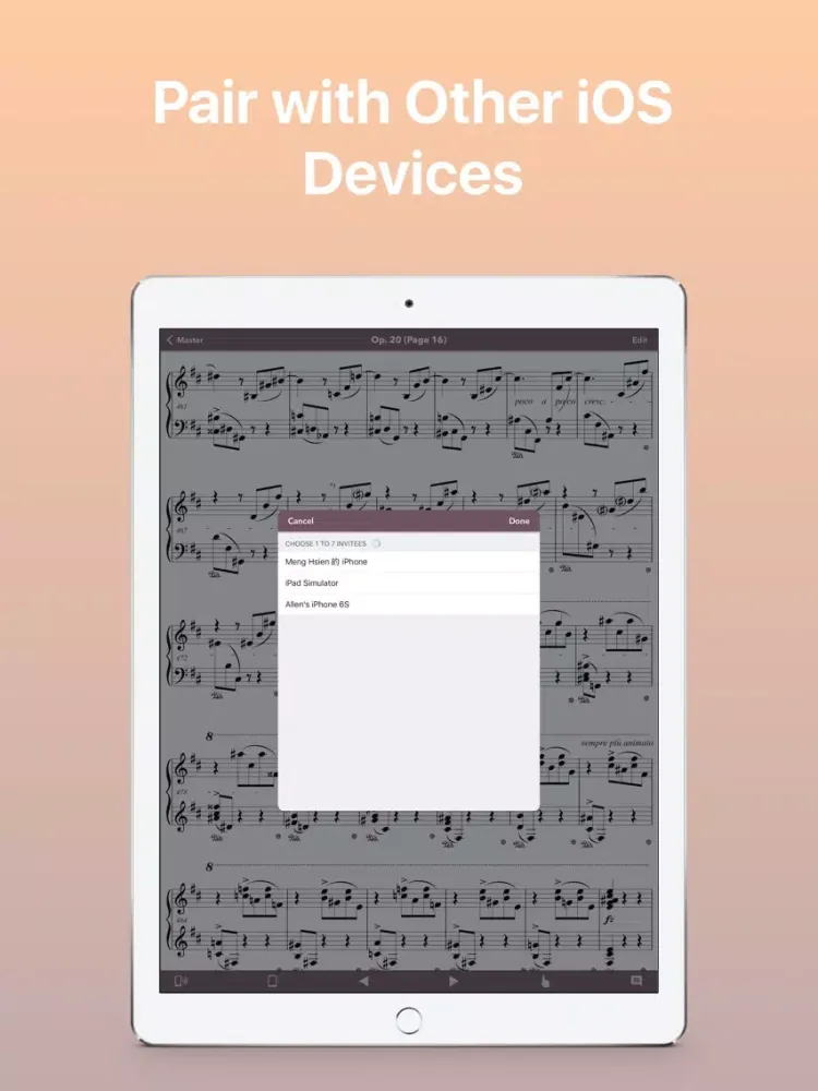 Ảnh chụp màn hình của Chopin: Scherzos iPad 
