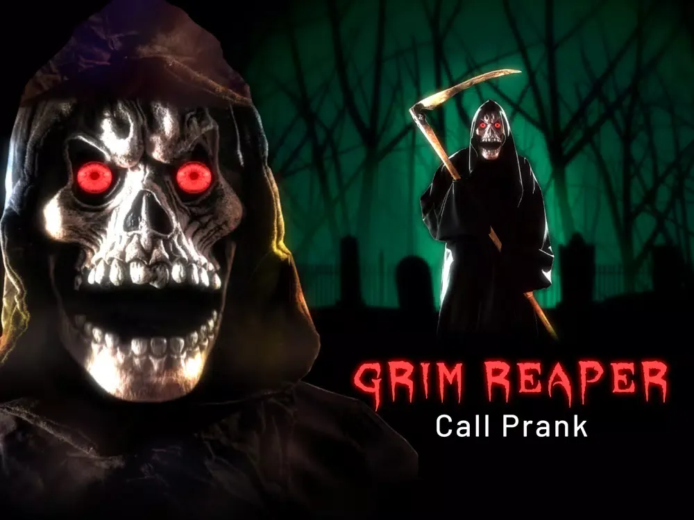Tangkapan layar Grim Reaper Call Prank iPad 
