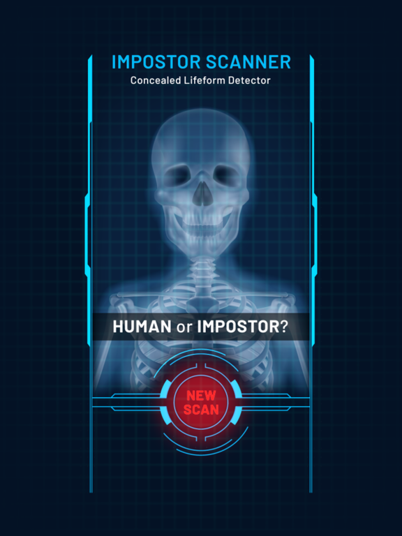 Impostor Scanner iPad  スクリーンショット