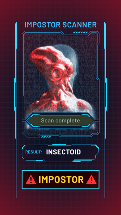 Impostor Scanner スクリーンショット