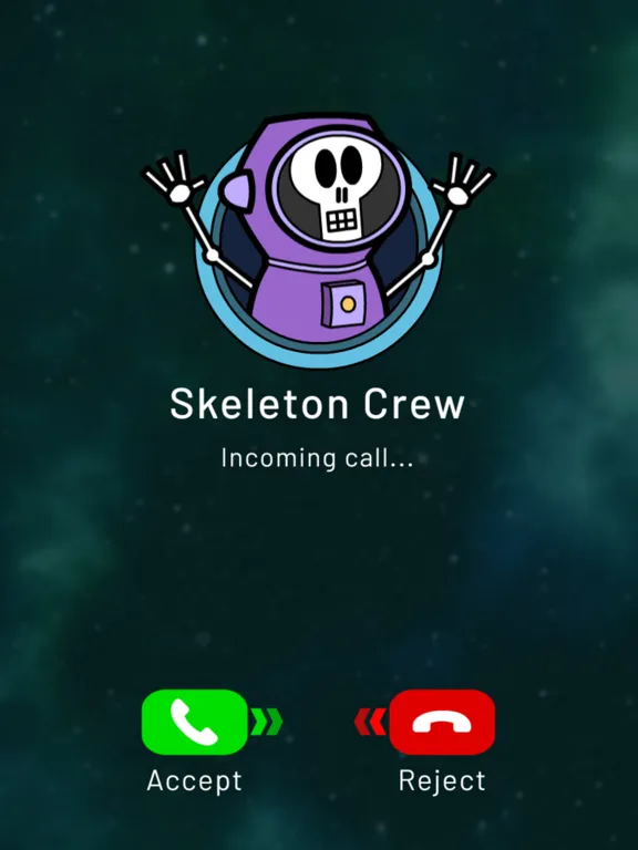 Outer Space Call Prank iPad  স্ক্রিনশট