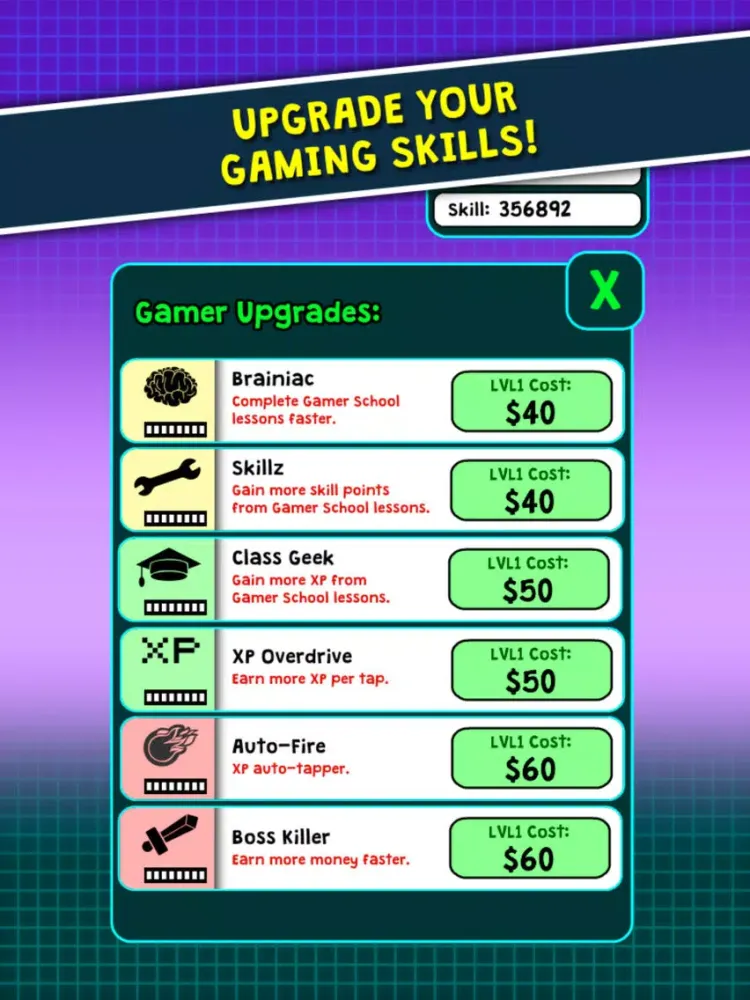 Stickman Gamer Tycoon iPad 应用截图