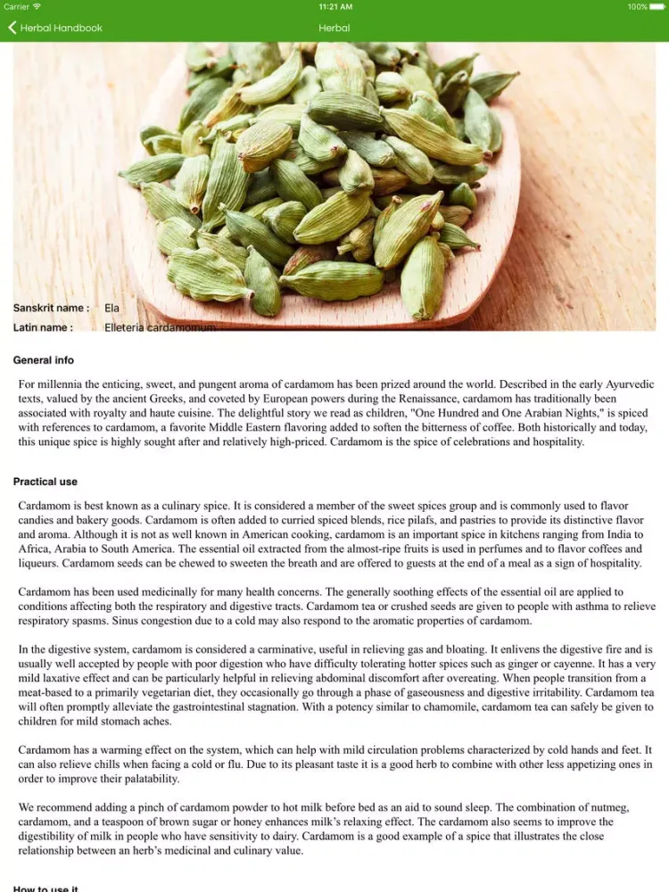 Ayurvedic Daily Tips by the Chopra Center iPad  Screenshots