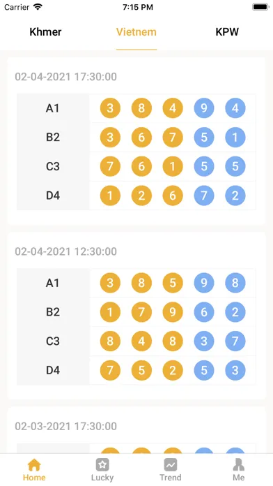 Zrzuty ekranu Chor APP