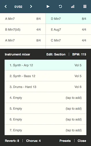 Chordbot Screenshots