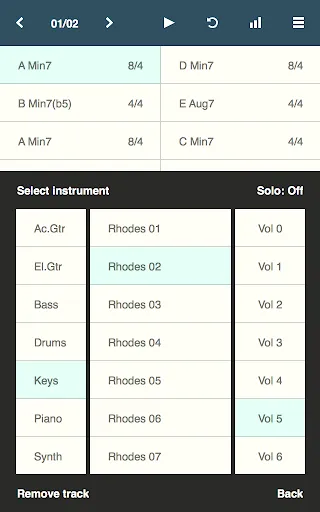 Chordbot Screenshots