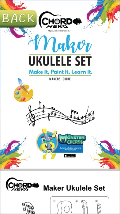 Screenshot di Maker Ukulele AR Instructions
