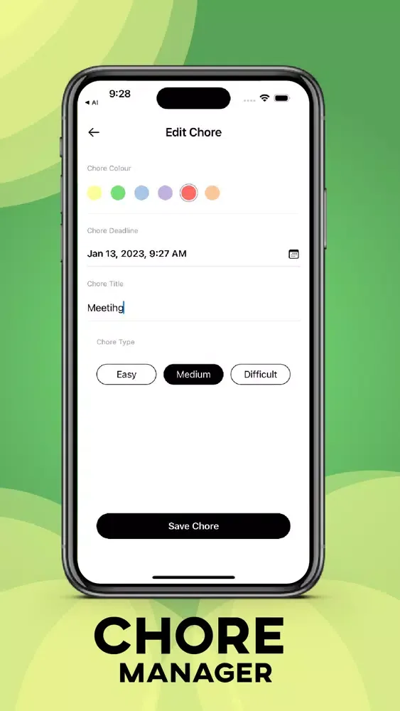 Zrzuty ekranu Chore Manager - Task Planner