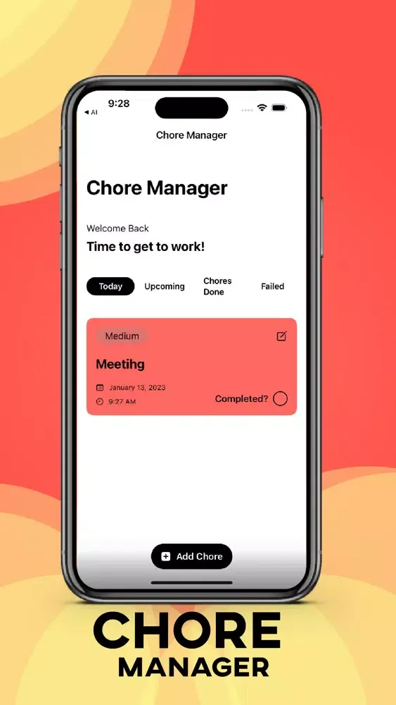 Zrzuty ekranu Chore Manager - Task Planner
