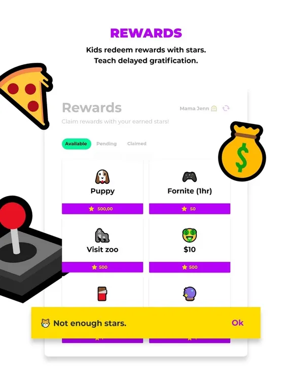 ChoreChamp - Chore Manager App iPad  Screenshots