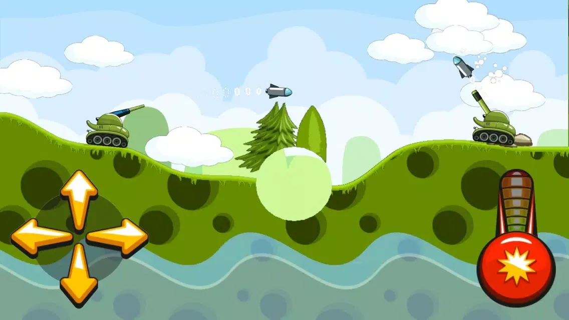 Capturas de pantalla de Tank Wars Warped