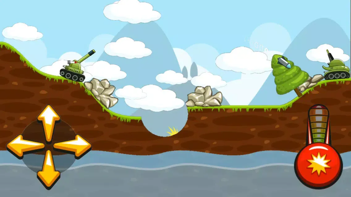 Capturas de pantalla de Tank Wars Warped