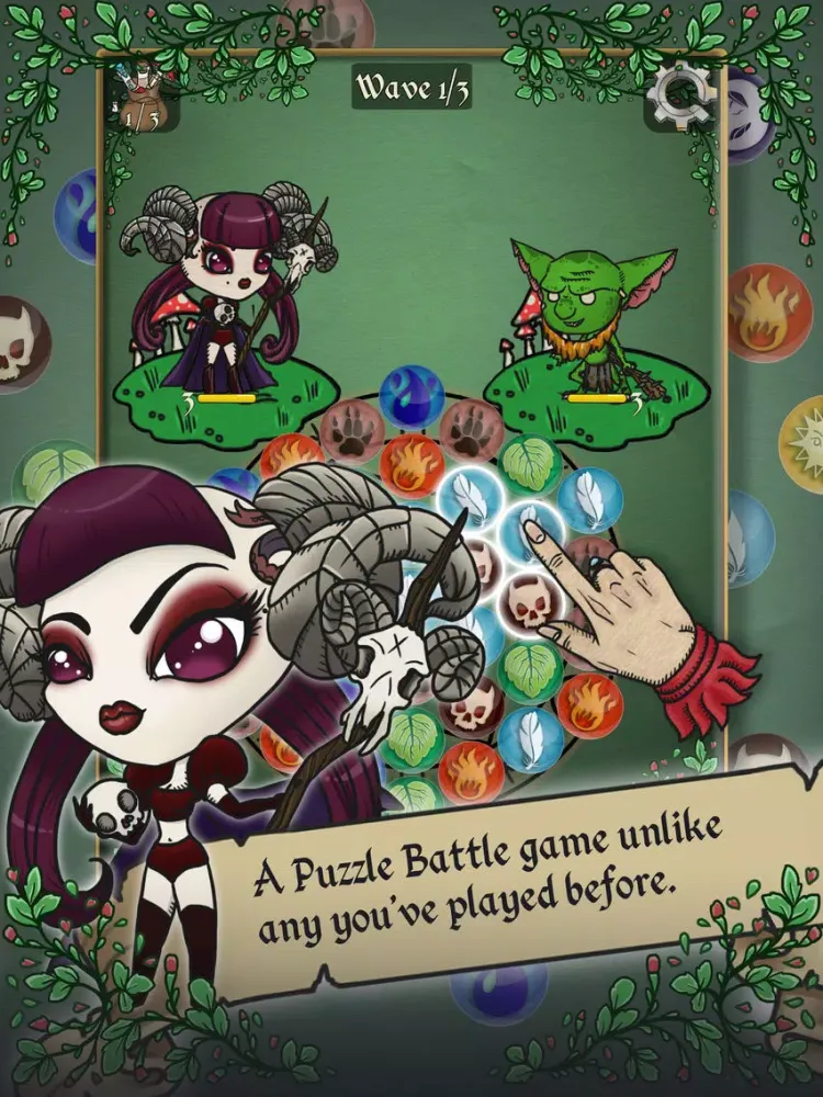 ภาพหน้าจอของ Glyph Quest Chronicles iPad 