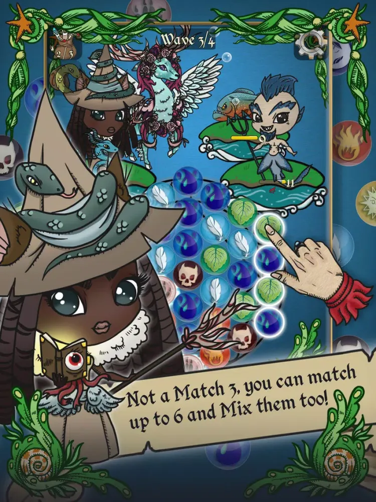 ภาพหน้าจอของ Glyph Quest Chronicles iPad 
