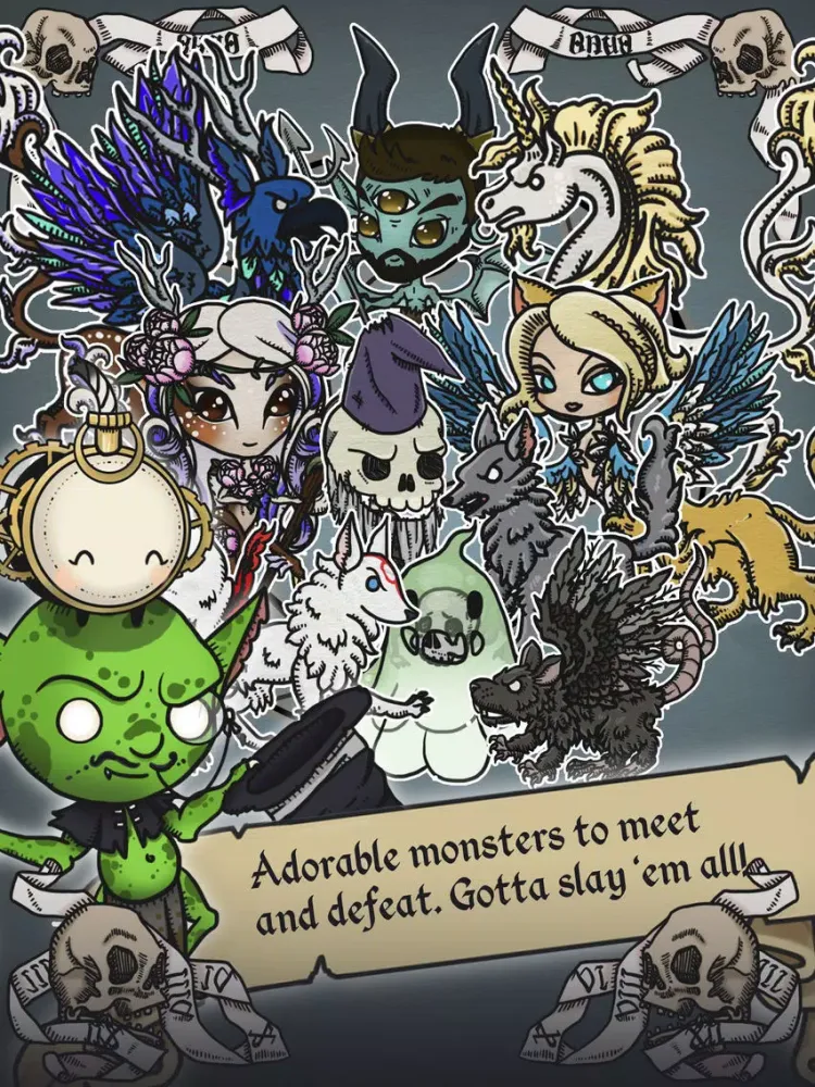 ภาพหน้าจอของ Glyph Quest Chronicles iPad 