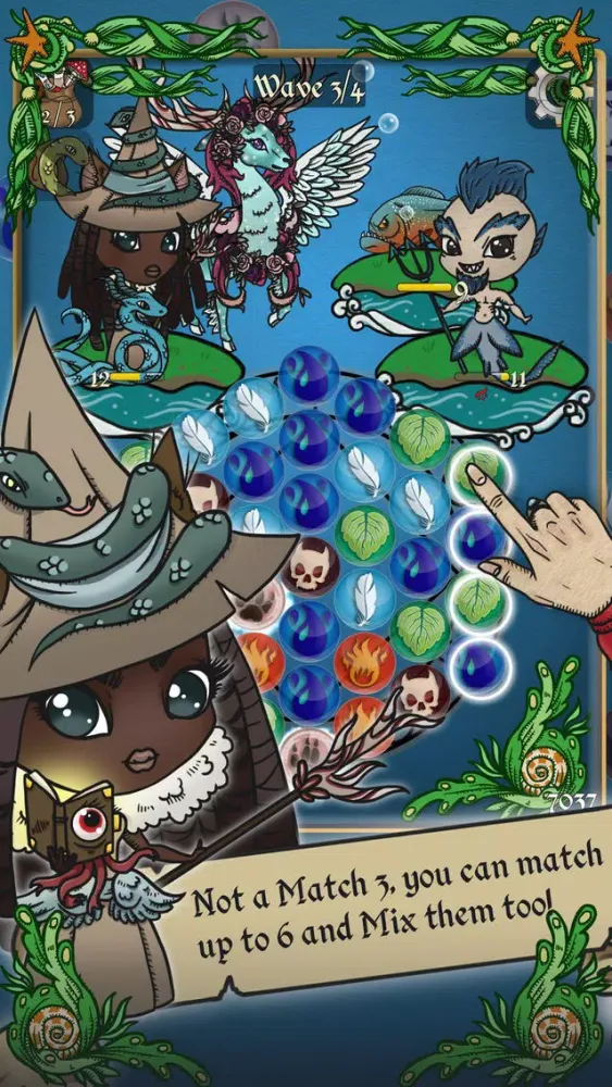 ภาพหน้าจอของ Glyph Quest Chronicles