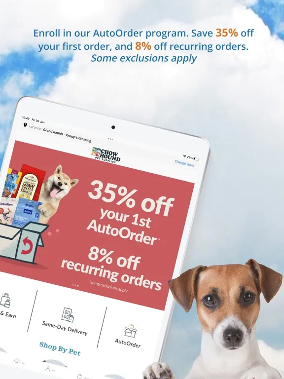 تصاویر Chow Hound Pet Supplies iPad 
