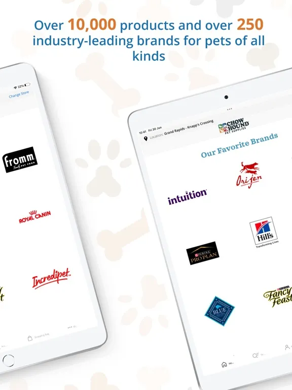 تصاویر Chow Hound Pet Supplies iPad 