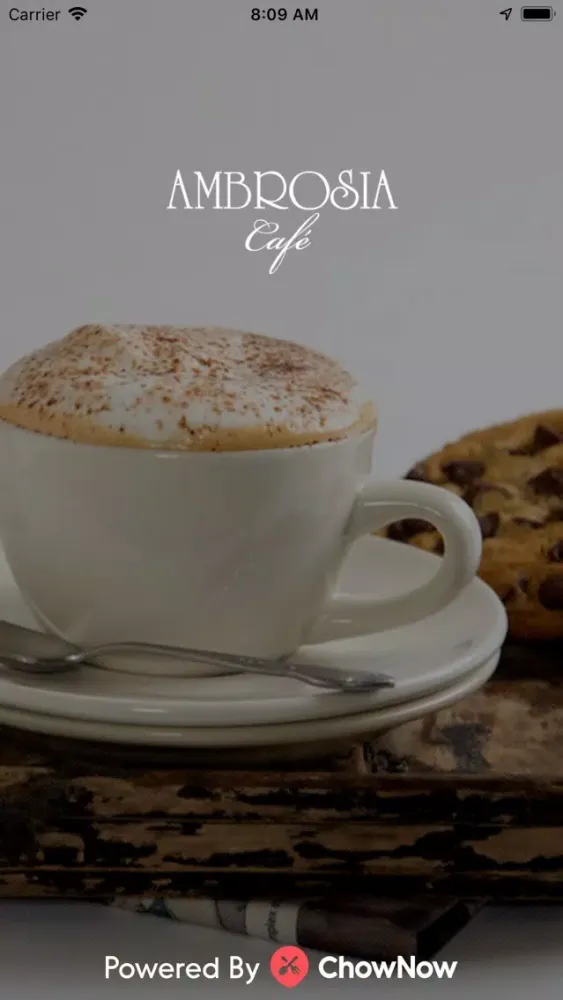 Capturas de tela do Ambrosia Cafe
