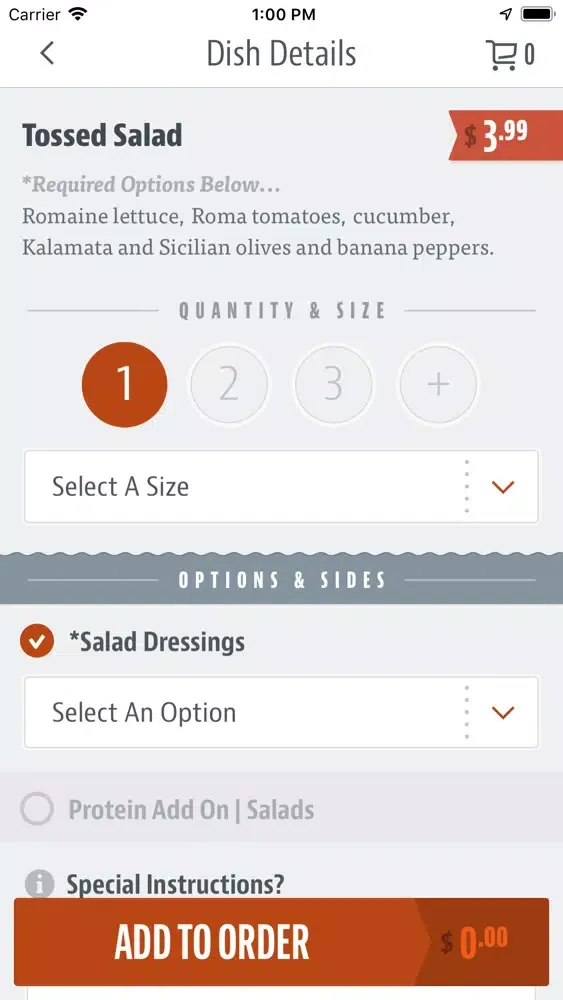 Capturas de pantalla de Amore Pizzeria Ristorante