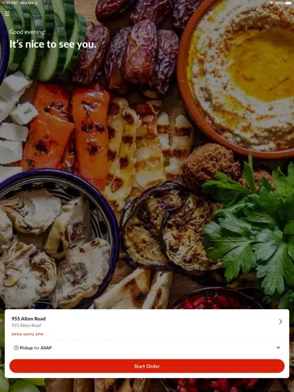 Babush Mediterranean Cuisine iPad 应用截图