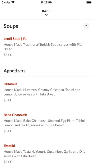 Babush Mediterranean Cuisine应用截图