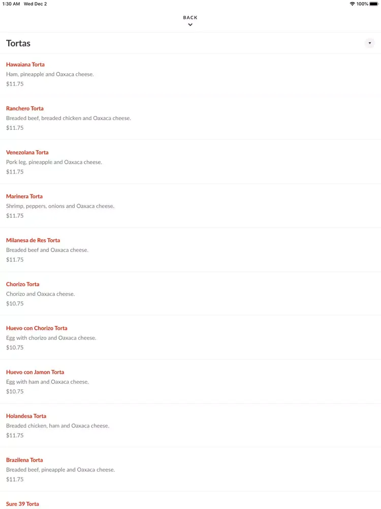 Big Tortas iPad  Screenshots