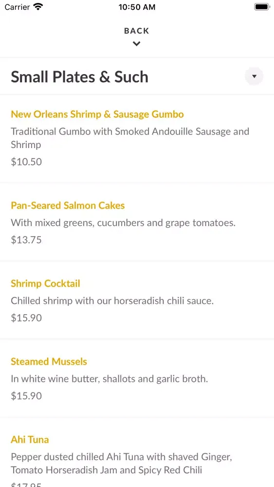Screenshot di Bon Appetit Restaurant Dunedin