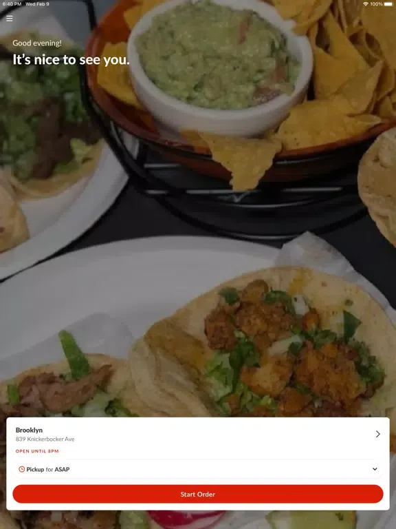 Captures d'écran de Bushwick Taco Company iPad 
