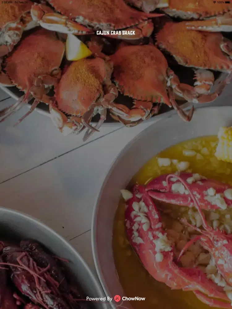 Capturas de tela do Cajun Crab Shack iPad 
