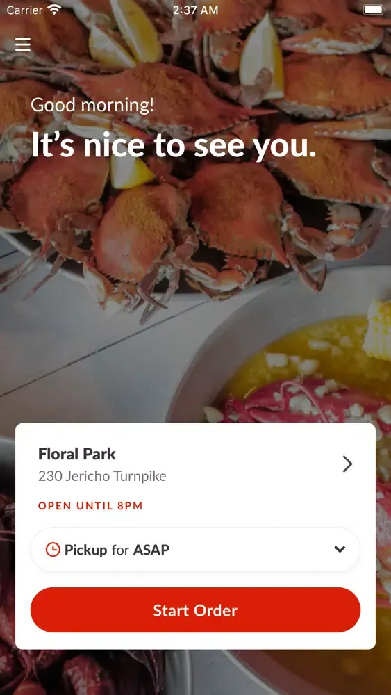 Capturas de tela do Cajun Crab Shack