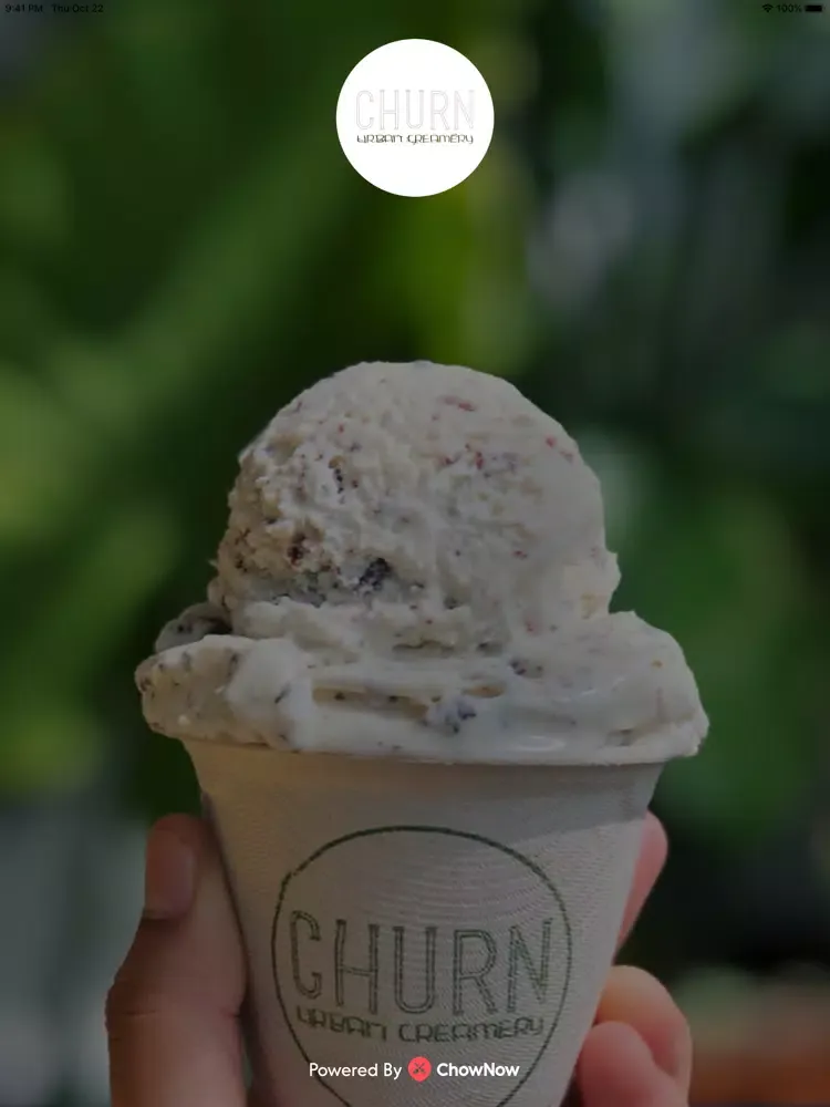 Capturas de pantalla de Churn Urban Creamery iPad 