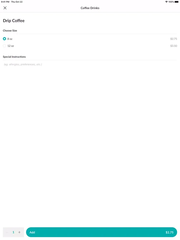 Capturas de pantalla de Churn Urban Creamery iPad 