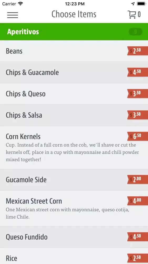 Cilantro Taqueria Screenshots