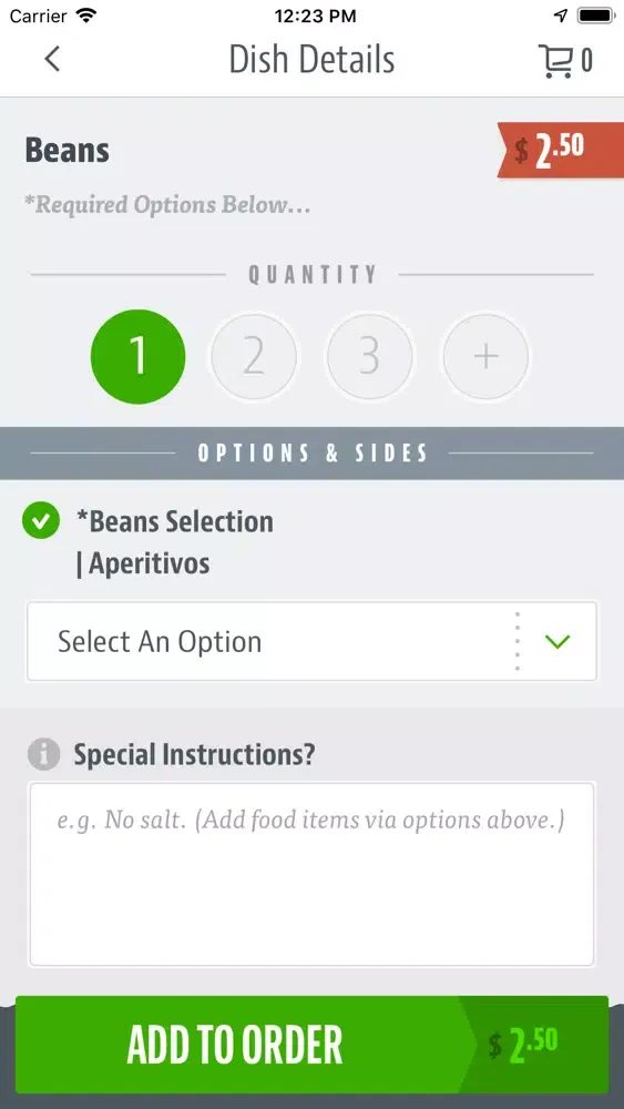 Cilantro Taqueria Screenshots
