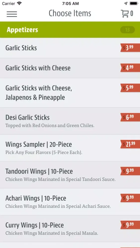 Curry Pizza House Screenshots